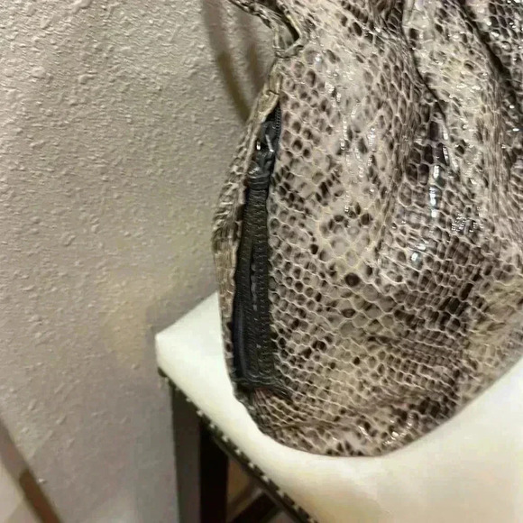Brighton faux snakeskin purse - Picture 3 of 12